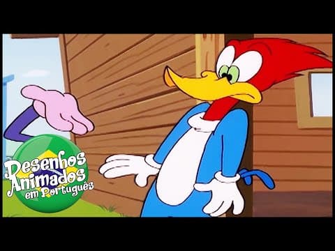 Pica-Pau em Português | Carnaval | Desenhos Animados