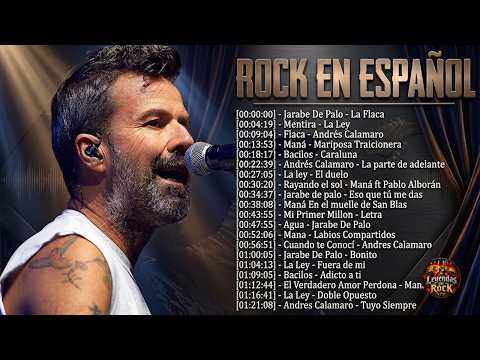 Lo Mejor Del Rock Español: Jarabe de Palo, Bacilos, Maná, Andrés Calamaro, La Ley 80 y 90 Mix