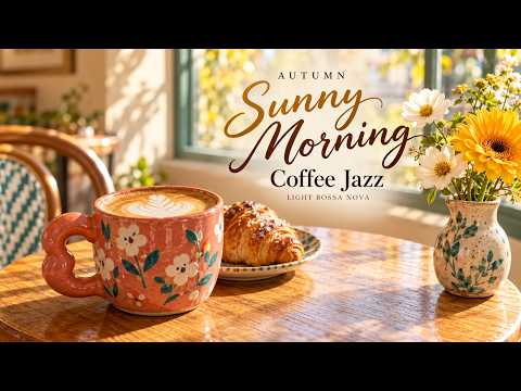 Golden Autumn Morning 🌼☕ Relaxing Bossa Nova Jazz for Work & Study