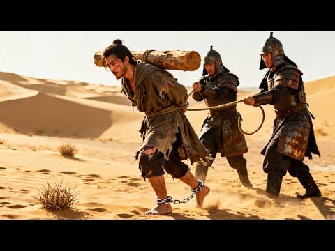 The bullied slave is a kung fu master who kills the soldiers and successfully escapes from prison!