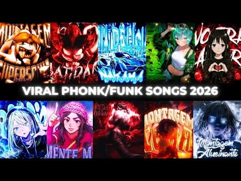 1 HOUR MIX - MOST VIRAL PHONK/FUNK 2026 🔥