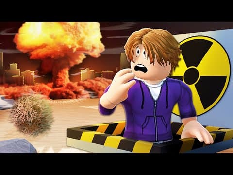 He SURVIVED in a NUCLEAR BUNKER... (Roblox Movie)