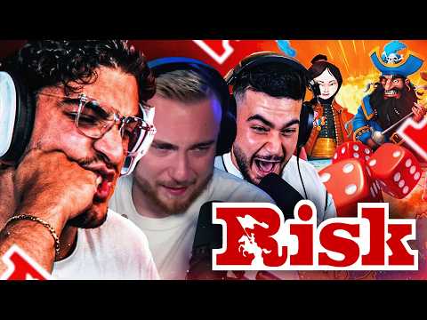 INTENSE ROUND OF RISK👑🤯 Risk with Mert, Danny, Kroko, Mcky & Rohat🔥