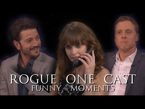 "Rogue One: A Star Wars Story" Cast Funny Moments - Episode II (Part 2)