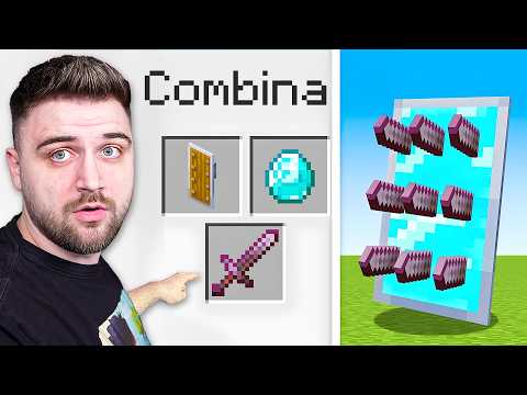 Combin ORICE ITEM in Minecraft...