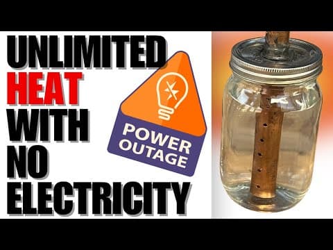 UNLIMITED Heat For Your Home | NO ELECTRIC NEEDED