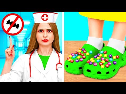 Hur man smyger in mat på sjukhus| Coola idéer från