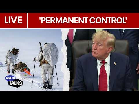 🔴 LIVE: Trump announces 'permanent control' over Greenland's security in new deal | FOX 10 Talks