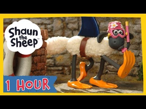 🔁 1 Hour Compilation Episodes 31-40 🐑 Shaun the Sheep S1