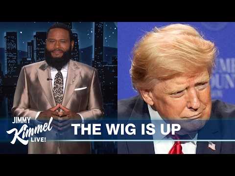 Trump Has Weird New Hair, Falls Asleep at Work Again & Anthony Anderson Does Escape Room with Mama