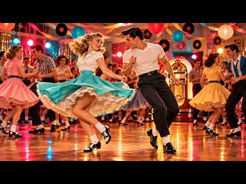 Everybody’s Twistin’ Tonight! 💃 1961 Twist &amp; Rock ’n’ Roll Dance Party | Sock Hop ❤️ Doo-Wop