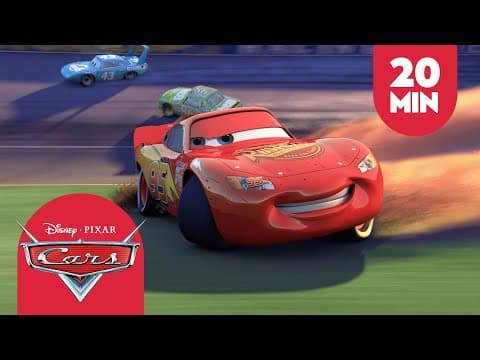 ¡Las Carreras Más Emocionantes del Rayo McQueen! | Cars