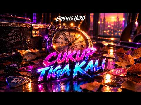 Endless Hero - Cukup Tiga Kali | Official Animated Karaoke Music Video