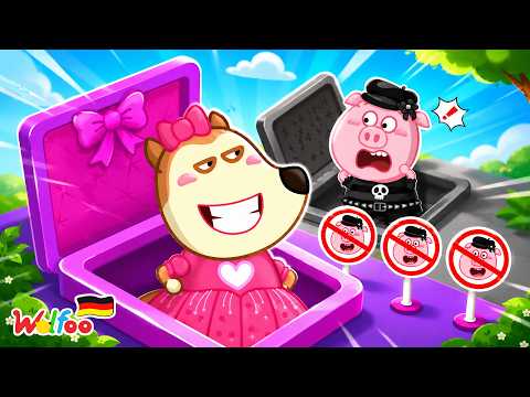 Wolfoo Stories 🐺 Old School vs. Soft Girls in the Secret Bunker! 🤫 Good Manners for Kids