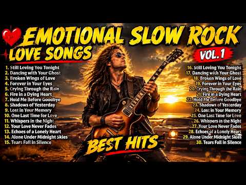 EMOTIONAL SLOW ROCK ❤️ LOVE SONGS THAT WILL BREAK YOUR HEART | VOL.1