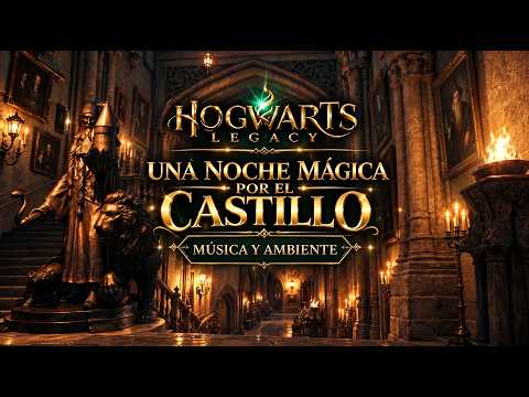 Hogwarts Legacy - Una Noche Mágica por el Castillo 🌙🏰 | Música de Harry Potter y Ambiente Mágico