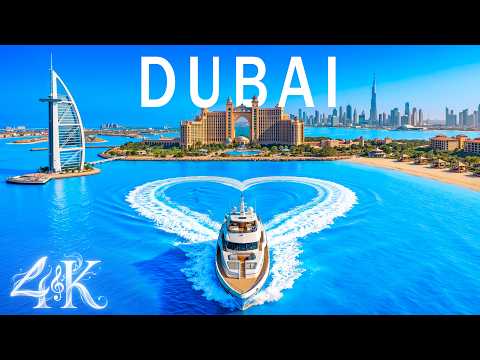 Dubai 4K Drone Footage Billionaire Skyline Burj Khalifa, Palm Jumeirah & Arabian Coast