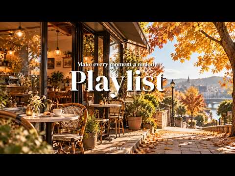 𝒚𝒆𝒂𝒍𝒊𝒇𝒚 ♫ 가을이 이렇게 예뻤나 싶어지는 순간 🍂☕ 창밖으로 낙엽이 흩날리는 카페에서 듣기 좋은 감성 팝송 🤎