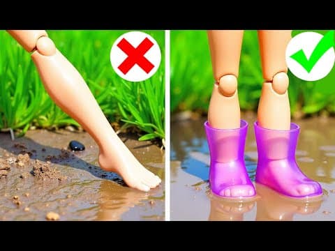 ¡No pises ahí! Las mejores manualidades y trucos con muñecas || Transformación mágica