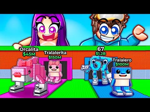 BOY ONLY vs GIRL ONLY Brainrots in Steal a Brainrot