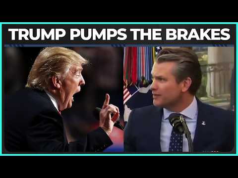 Trump Makes HEGSETH The Fall Guy For Disastrous War