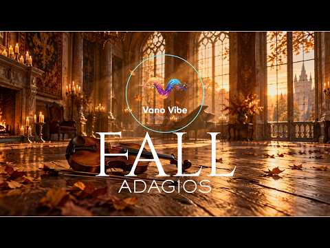 ✅ Adagio Music for Studying, Sleep &amp; Deep Focus — 1 Hour of Fall Strings (Instrumental)