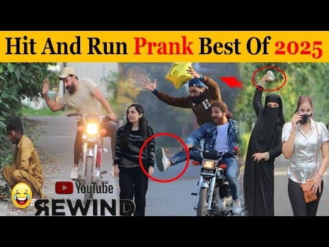 Hit And Run Prank Best of 2025 - Epic Reactions 😂😂