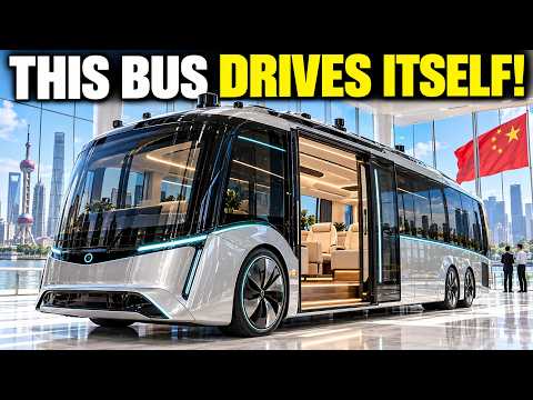China’s New Driverless Bus Will Change Travel Forever