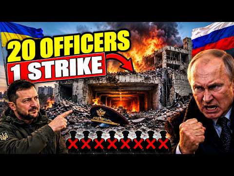 20 Colonels DEAD in ONE Strike... Putin's Command HQ Wiped Out — The Loss Russia Tried to Hide