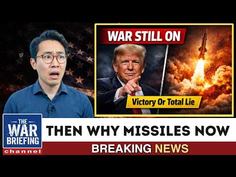 Trump Says "We've WON" — But Iran Is Still Firing Missiles. Who's Lying?