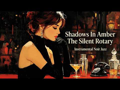 Shadows In Amber | Vintage Noir Jazz for Unwinding After a Long Day