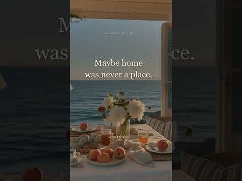 Maybe home was never a place. Maybe it was the way they laughed together.