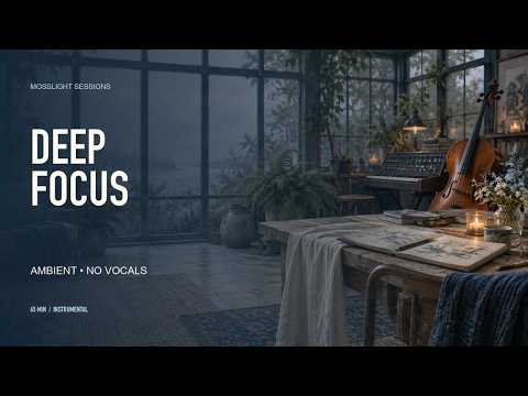 Make Space to Create 🌿 Ambient Focus Music (65 Min)