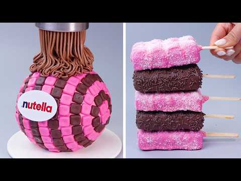 🩷 Satisfying Pink Kitkat Jelly Stick Easy Recipes 🍫 Dessert Warna-warni yang Memuaskan