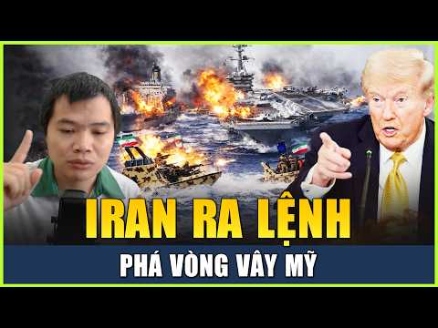 Live 15-4 (Tối): Iran Tuyên Bố Sẽ Phong Tỏa Vùng Vịnh Và Biển Đỏ, Có Thể Phá Vòng Vây Mỹ Ở Hormuz