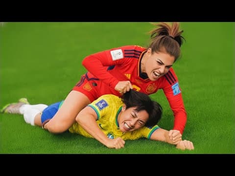 Craziest Red Cards in Women's Football