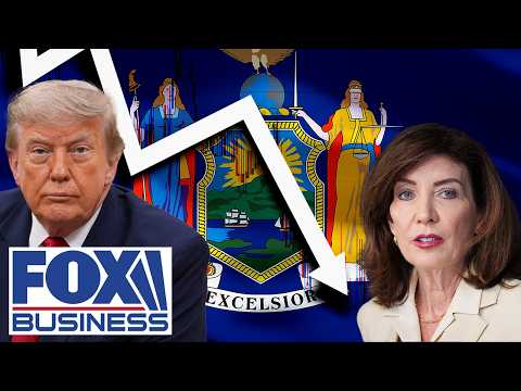 THE GREAT EXODUS: New York is BLEEDING residents, and Hochul BLAMES trump