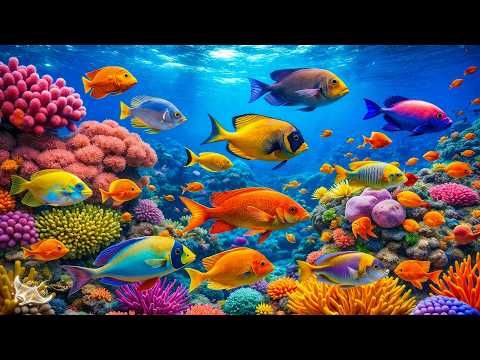 Healing Music to Calm Your Mind 🐟 Peaceful Underwater World for Stress & Anxiety Relief