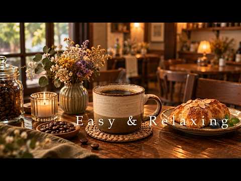 Easy Morning Coffee ☕ Beautiful Instrumental Music for Relaxation, Focus &amp; Calm at Home