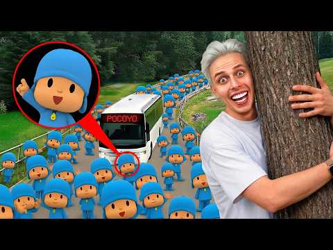 SERIOUSLY? I FOUND A POCOYO BUS IN REAL LIFE!