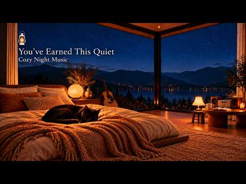 You’ve Earned This Quiet 🌙 Relaxing Guitar Music for Evening Calm, Reading & Focus – 3 Hours
