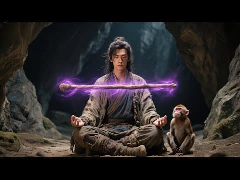 Divine Monkey Aids Beggar in Obtaining Ancient Artifact, Granting Unimaginable Power #xiaozhan