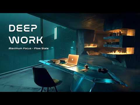 Deep Work Music 🎯 Calm Background Soundscape for Maximum Focus & Flow State
