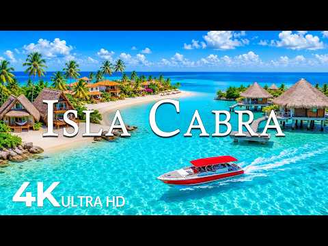 Isla Cabra 4K UHD - Relaxing Music With Beautiful Nature Scenes - Amazing Nature - 4K Video UHD