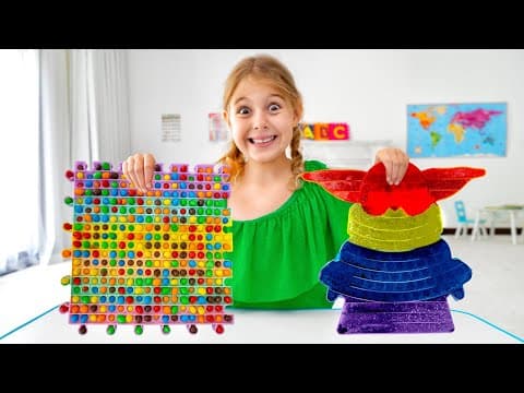قصص المدرسة وألعاب البوب