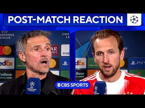 "CRAZY GAME" Kane on Bayern loss to PSG in UCL CLASSIC