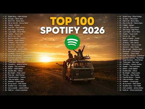 Spotify Hits Music 2026 🎤 | Best 100 English Songs | TikTok Viral Music | New Popular English Songs