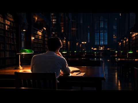 Thinking in the Library | Felt Piano & Cello for Deep Study & Focus