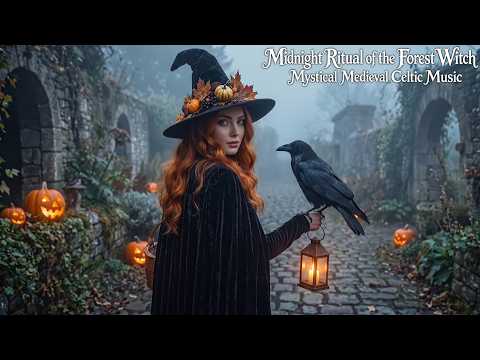 Midnight Ritual of the Forest Witch | Mystical Medieval Celtic Music🕯️🍂