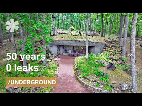 Visionary dad built underground home. Son restored it to former glory